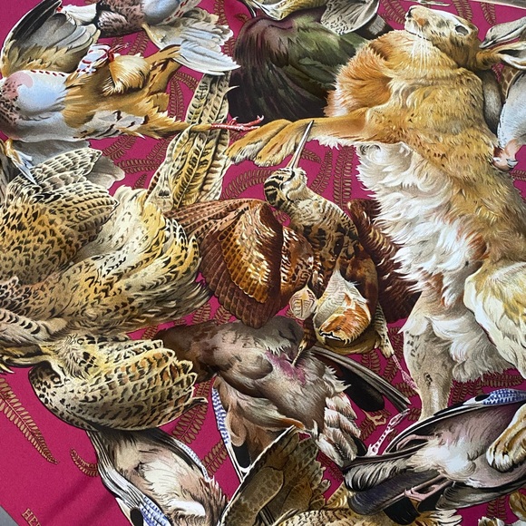 Authentic and Iconic HERMES silk scarf - Picture 2 of 14